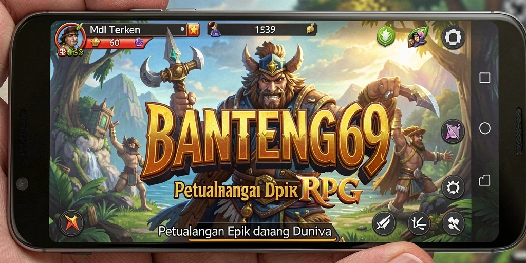 Tampilan gameplay seru dan grafis memukau BANTENG69.