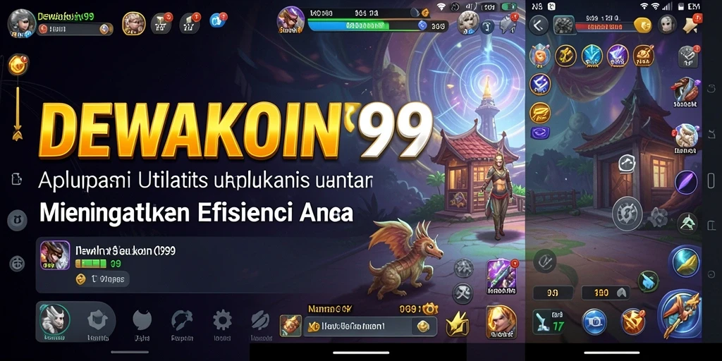 Tampilan antarmuka DEWAKOIN99 yang intuitif dan memudahkan pengguna.