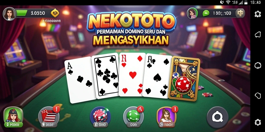 Screenshot gameplay NEKOTOTO yang seru dan interaktif.