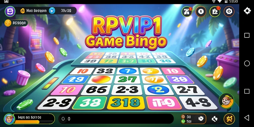 Tampilan gameplay RPVIP1 yang seru dan interaktif saat bermain Bingo.