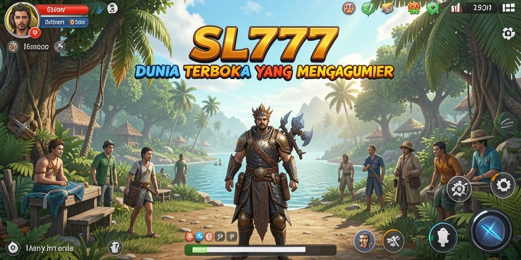 Gameplay Open World yang memikat dalam SL777.