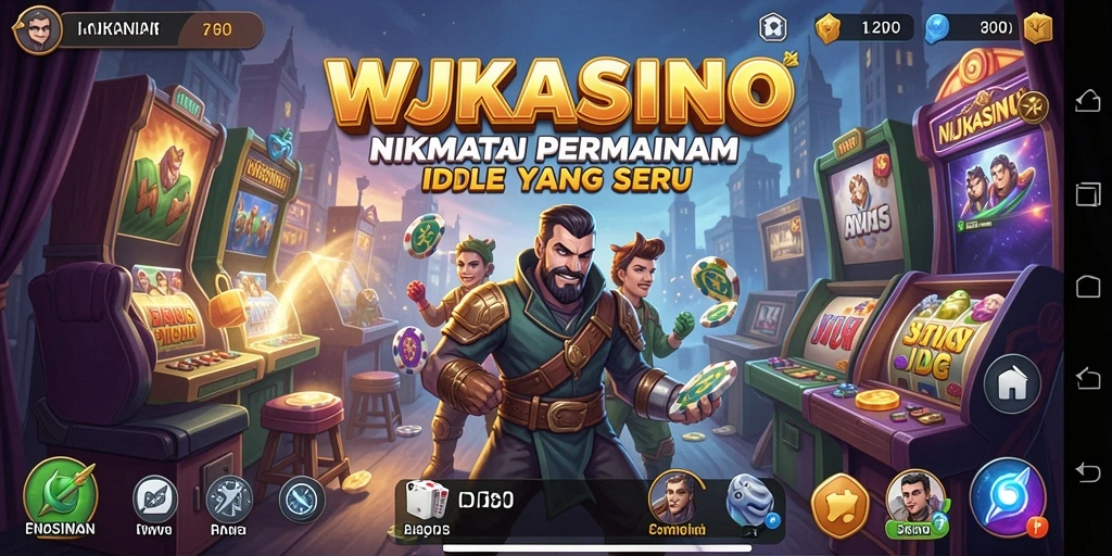 Tampilan menarik gameplay WJKASINO yang adiktif.