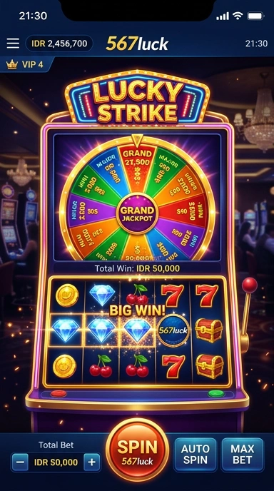Proses pengunduhan aplikasi di 567luck yang cepat dan efisien.